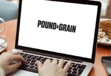 Pound and Grain pound and grain logo