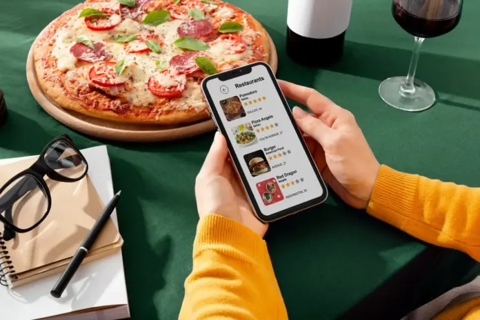 User-friendly food delivery app interface demonstrating intuitive UX design best practices