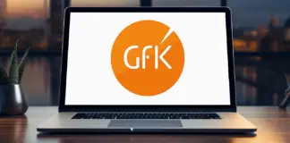 GfK GfK UX design project mockup showcasing user interface research in Germany