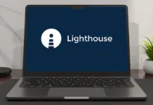 Lighthouse Modern UX design mockup showcasing Greece Lighthouse digital interface