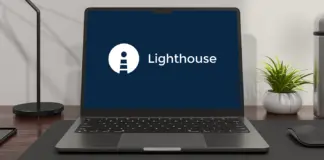 Lighthouse Modern UX design mockup showcasing Greece Lighthouse digital interface