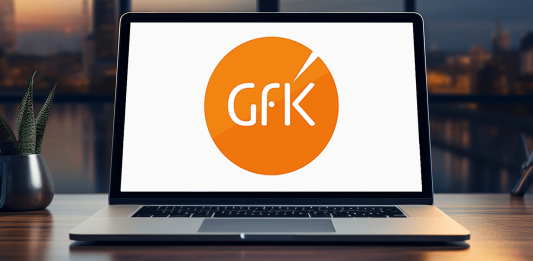 GfK UX design project mockup showcasing user interface research in Germany