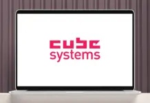 UX design mockup showcasing Cube Systems' user interface concept.
