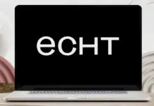 Studio Echt Studio Echt's branding and design services showcased in a digital mockup