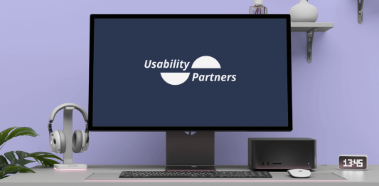 Usability Partners' team collaborating on a UX design project in Stockholm, Sweden