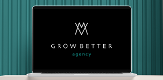 Logo of GrowBetter Agency, a sustainable marketing consultancy based in Santiago, Chile.