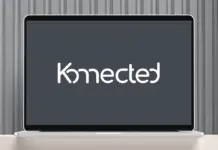 Konnected Solutions logo and website design interface