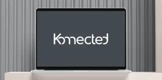 Konnected Solutions logo and website design interface